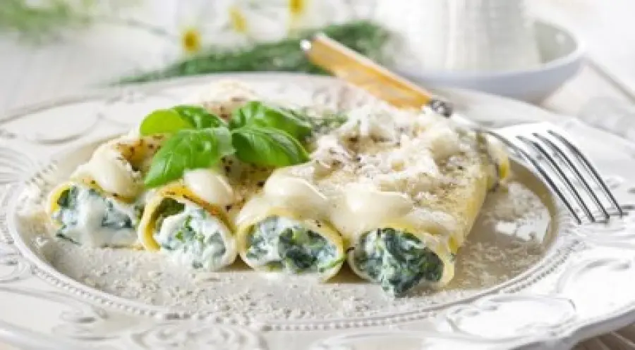 Cannelloni ricotta e spinaci Bimby