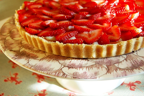 Crostata alle fragole bimby
