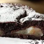 Torta Cioccolato e pere Bimby