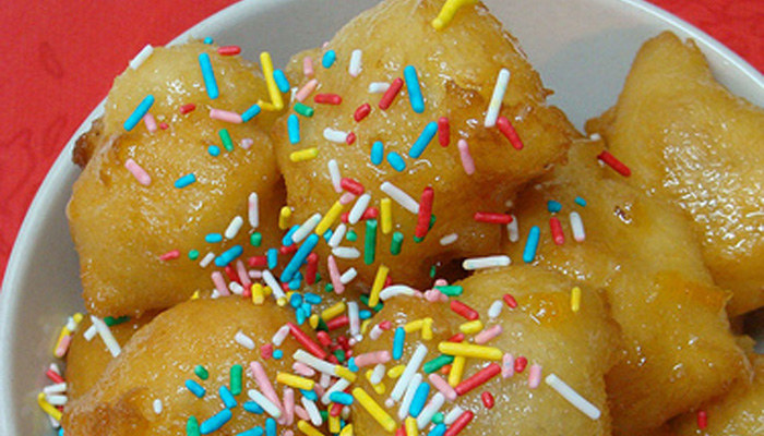 Zeppoline al miele Bimby