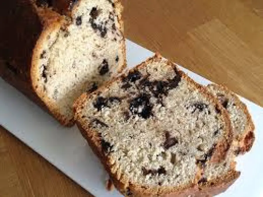 Plum Cake con gocce di cioccolato Bimby