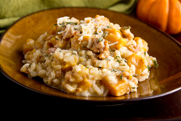 Risotto Zucca e Salsiccia Bimby