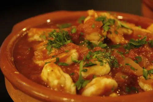 Scampi in salsa piccante Bimby