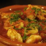 Scampi in salsa piccante Bimby