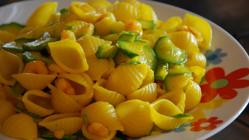 Conchiglie allo zafferano Bimby