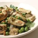 Carciofi con piselli Bimby