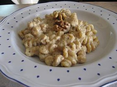 Fusilli alle noci Bimby