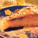 Torta con pasta di mandorle Bimby