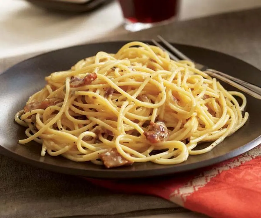 Spaghetti alla carbonara Bimby