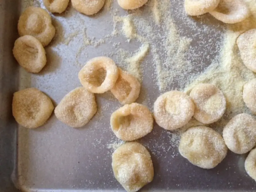 Orecchiette fatte in casa Bimby