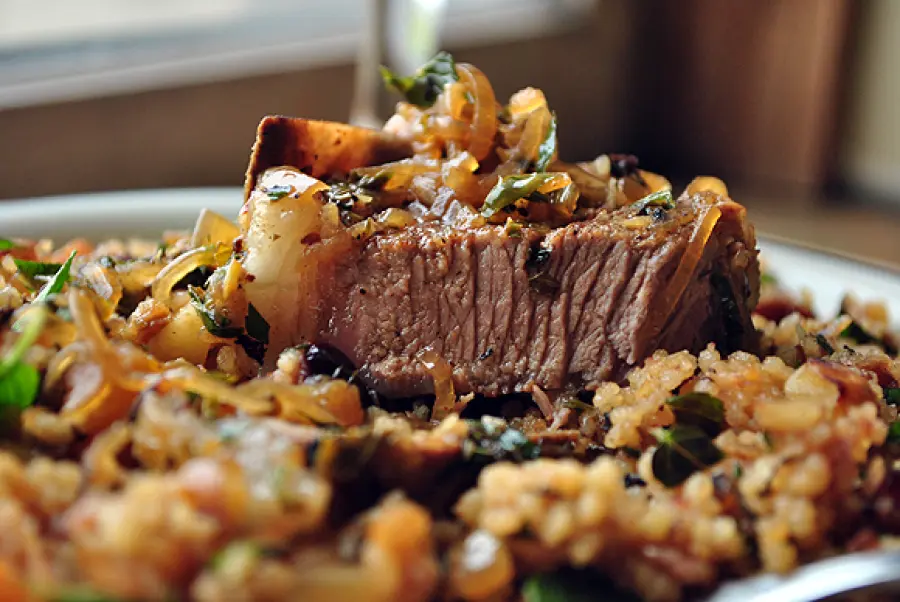 Agnello con cous cous Bimby