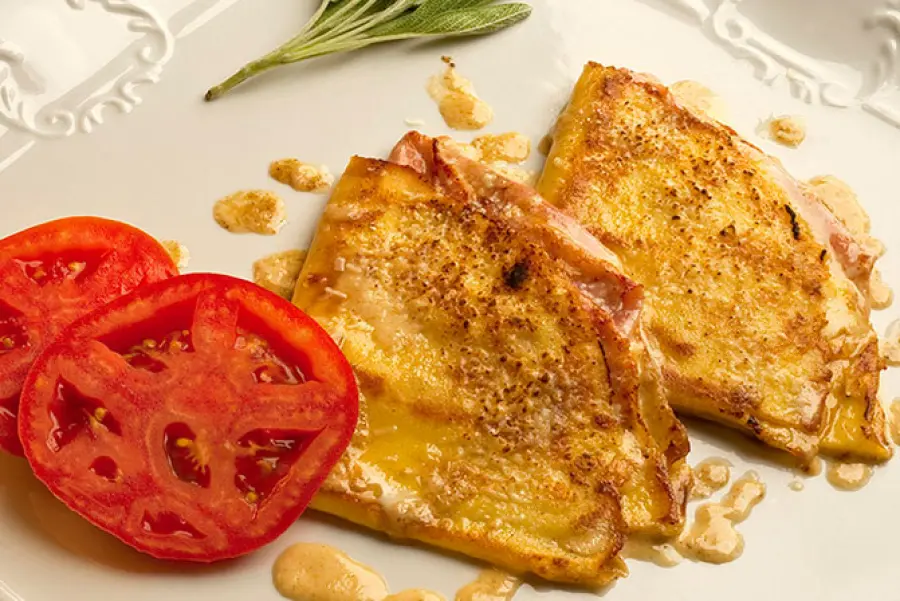 Crepes prosciutto e fontina bimby