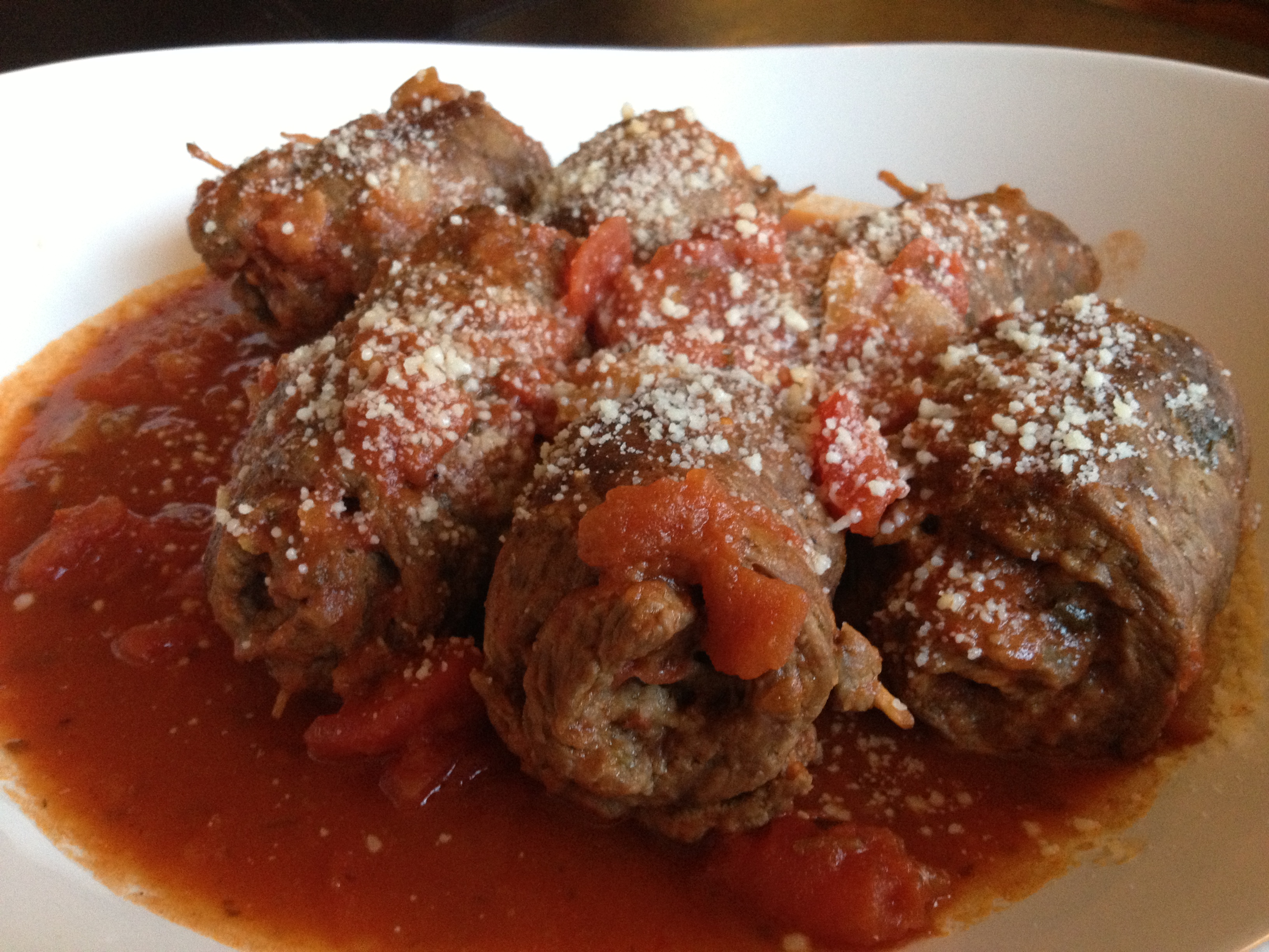 Involtini di carne con pancetta bimby