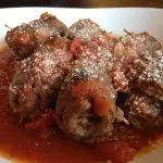 Involtini di carne con pancetta bimby
