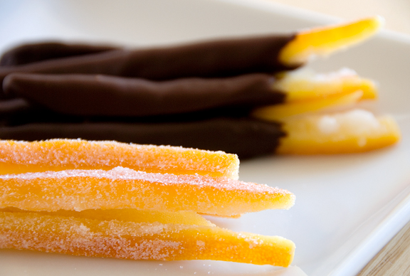 Scorze di arance candite bimby