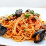 Spaghetti al cartoccio di mare bimby