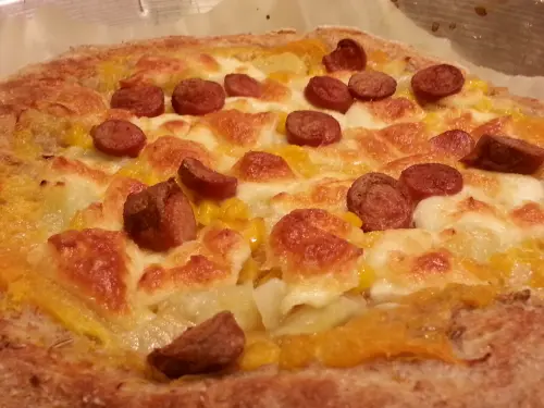 Pizza integrale con zucca e patate bimby