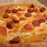 Pizza integrale con zucca e patate bimby