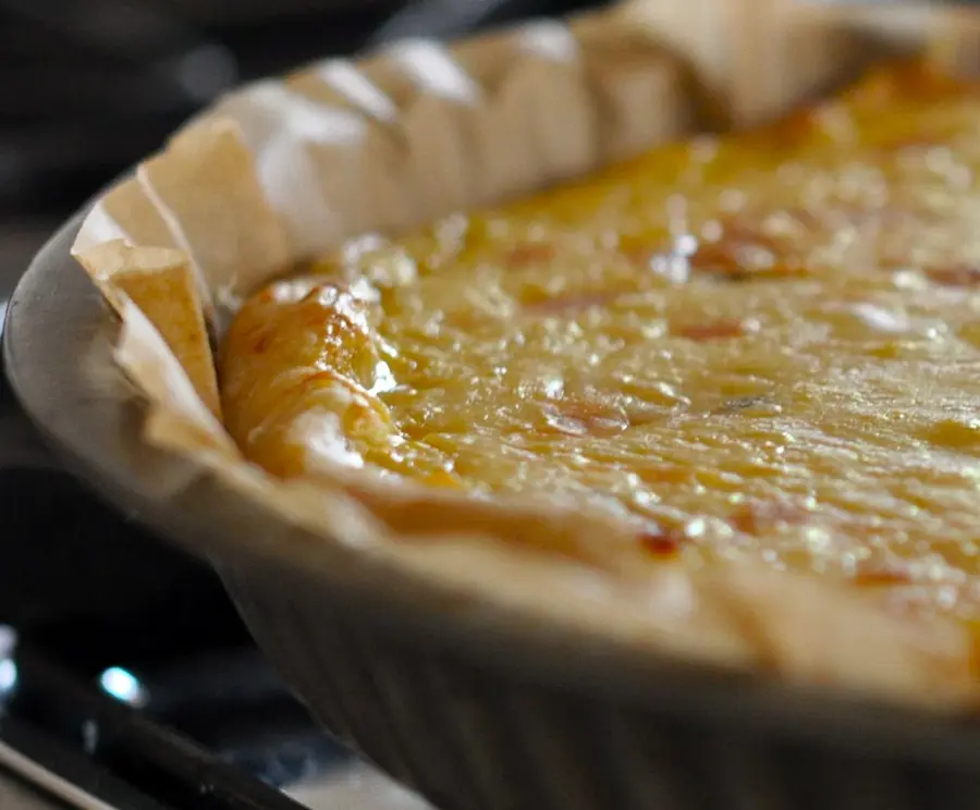 Sfoglia di zucca, porri e nocciole Bimby