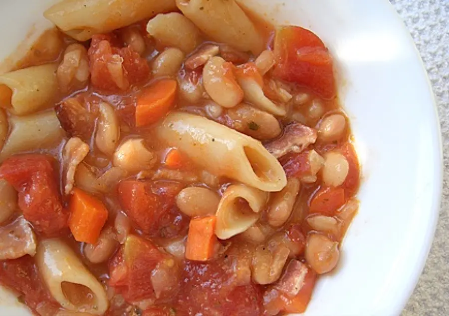 Pasta e fagioli bimby