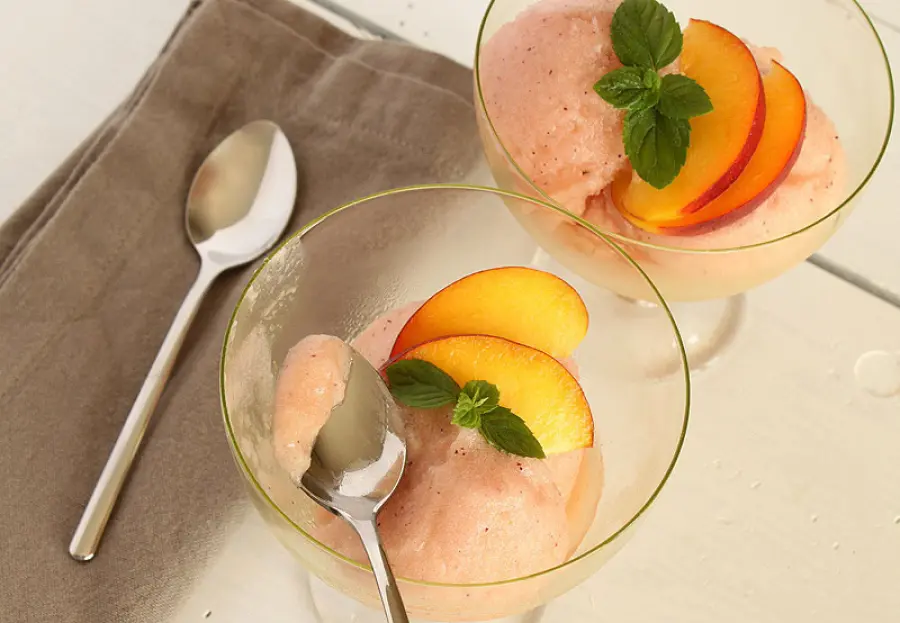 Granita di pesche Bimby