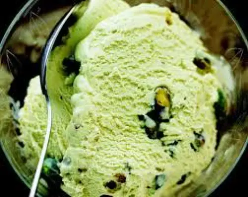 Gelato al pistacchio senza uova bimby