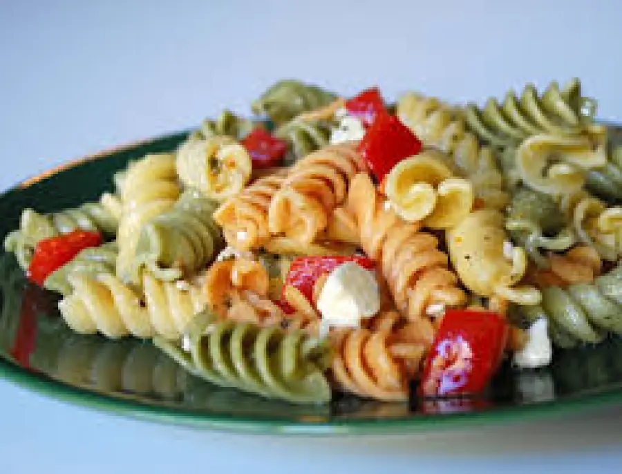 Insalata di Pasta- verdure e primo sale - bimby