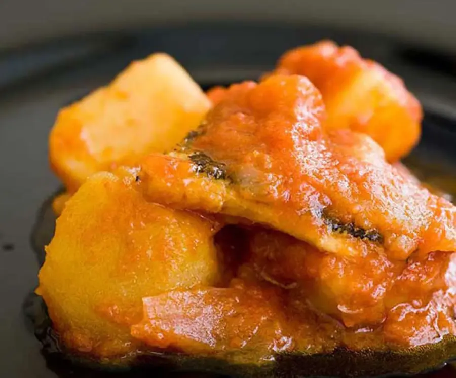 Baccalà con Patate, Capperi e Peperoncino Bimby