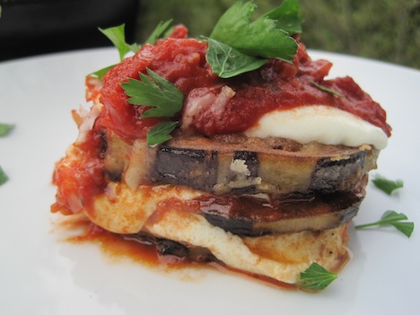 Parmigiana di melanzane light bimby