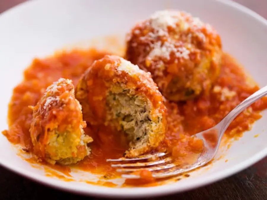 Polpette di carne con ragù bimby