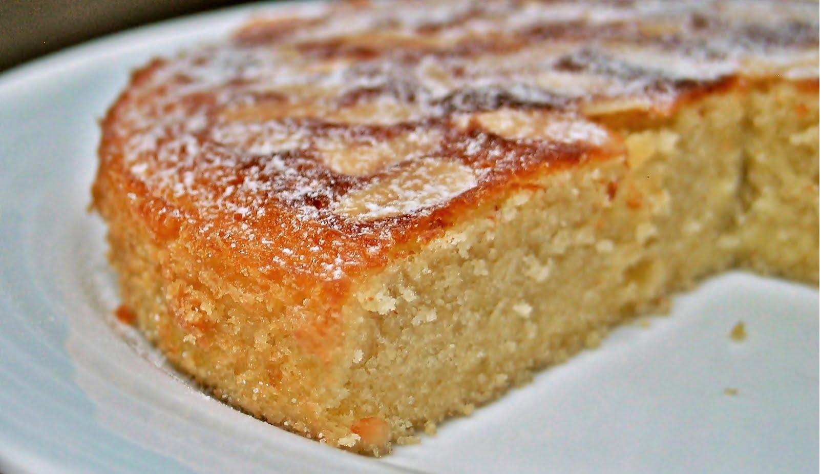 Torta soffice con mandorle