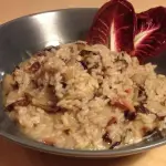 Risotto radicchio e speck Bimby