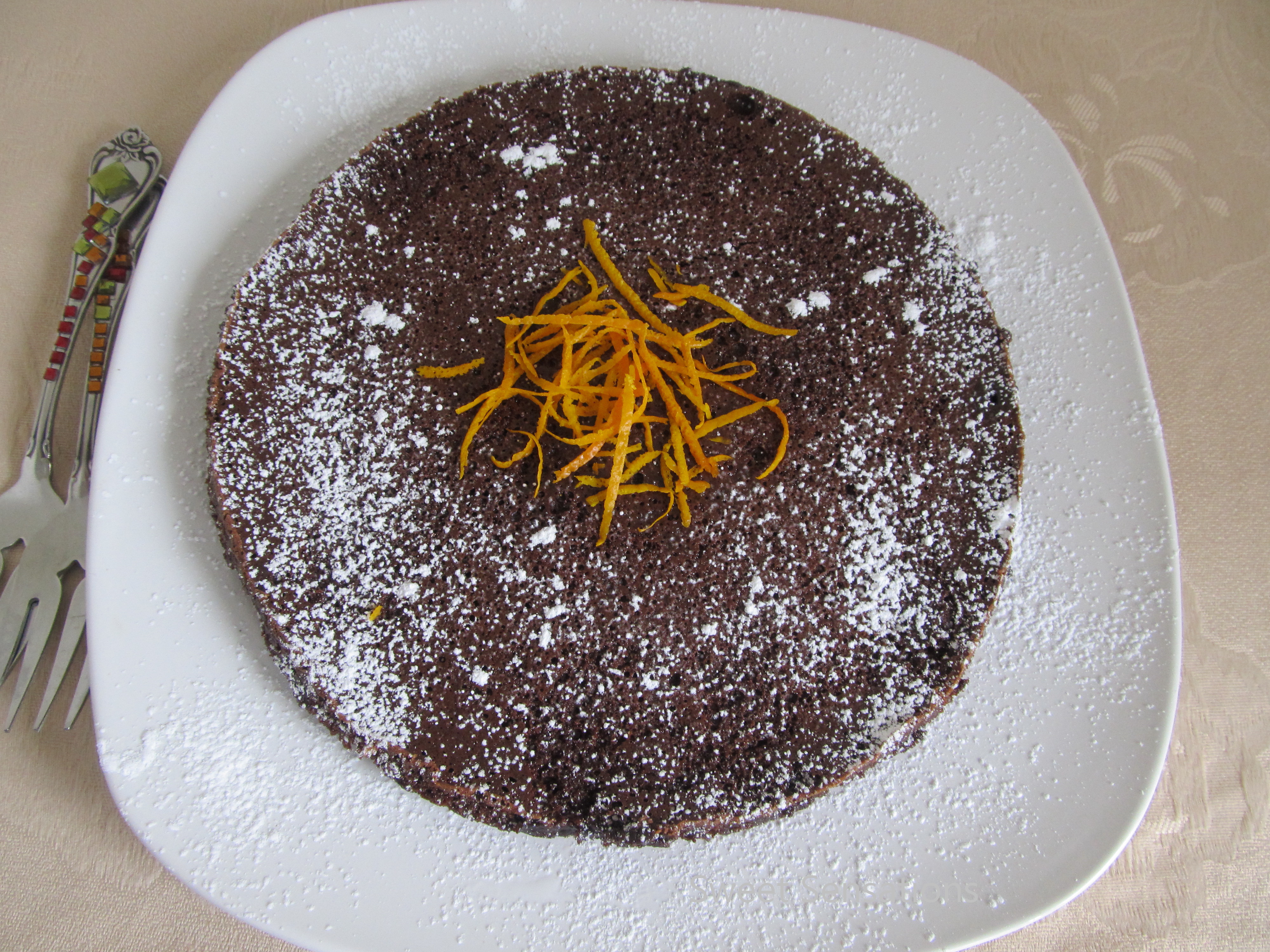 Torta Cioccolato e Arancia