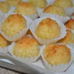 Tartufuni al cocco Bimby