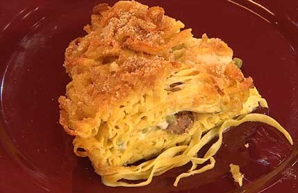Timballo di Tagliatelle