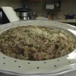 Risotto Speck e piselli Bimby