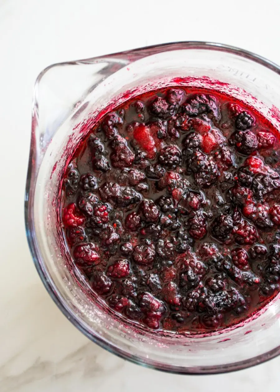 Sorbetto ai frutti di bosco bimby