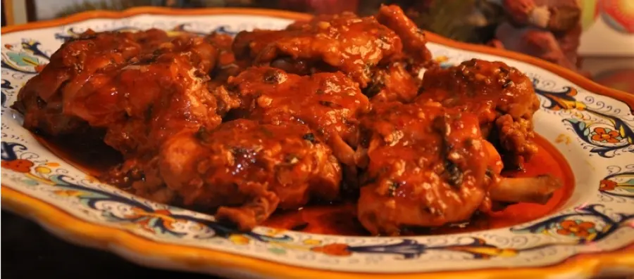 Coniglio in umido Bimby