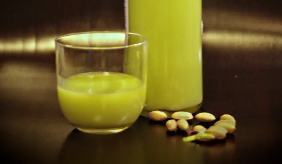 Crema di liquore al pistacchio bimby