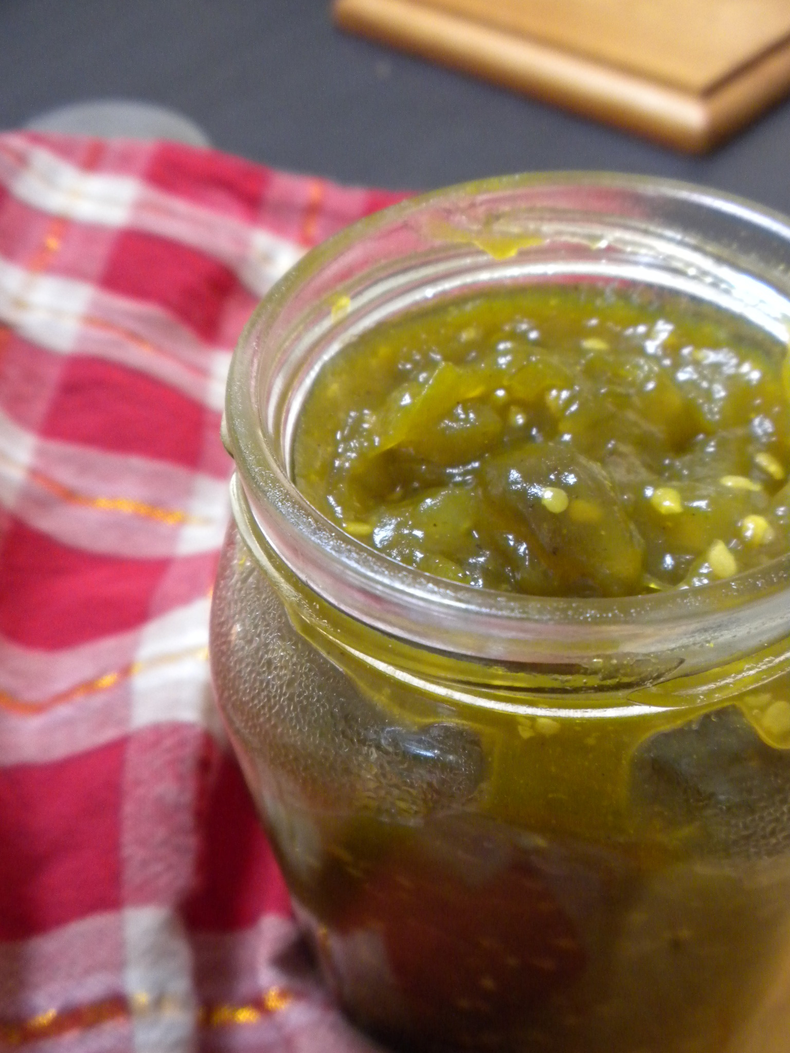 Marmellata di pomodori verdi Bimby