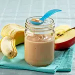 Prima pappa - omogeneizzato cioccolato e banana bimby